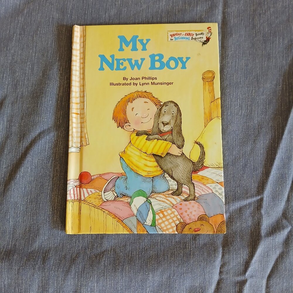 My New Boy by Joan Phillips Hardcover Vintage